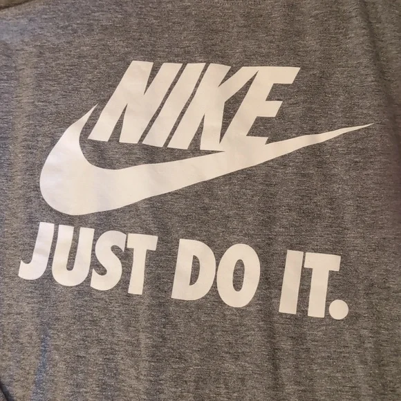 Nike Mens Gray Long Sleeve Shirt - Picture 3 of 4